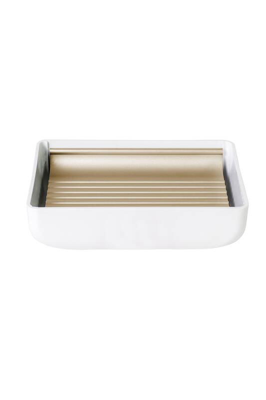 Toskana Banyo Seti / Beyaz-Altın Çerçeve - 6