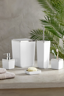 Toskana Banyo Seti / Beyaz - 1