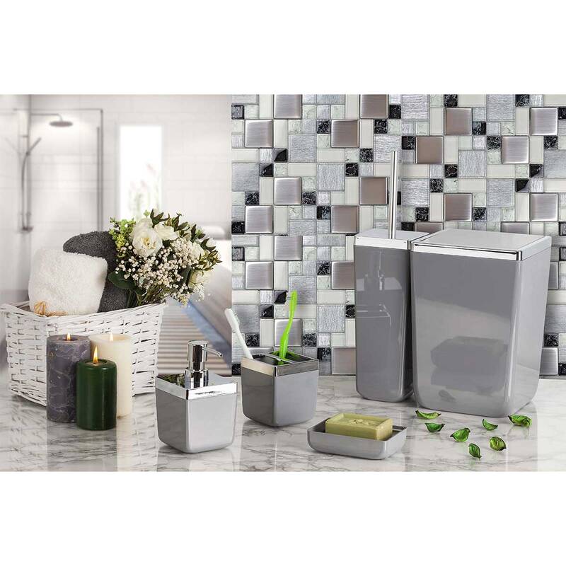 Toskana Banyo Seti / Gri - 11