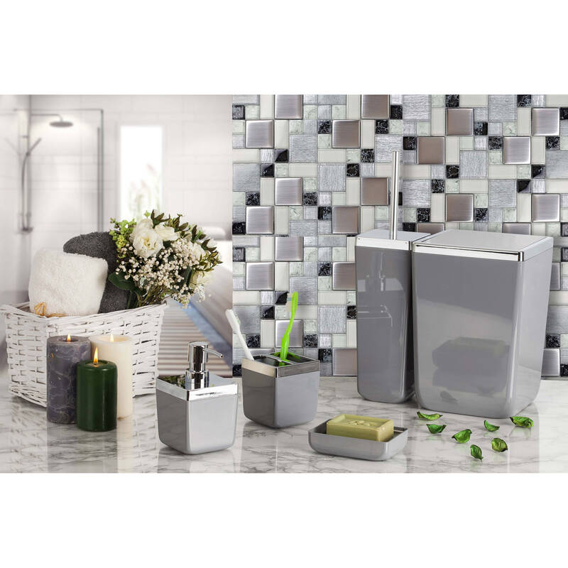 Toskana Banyo Seti / Gri - 8