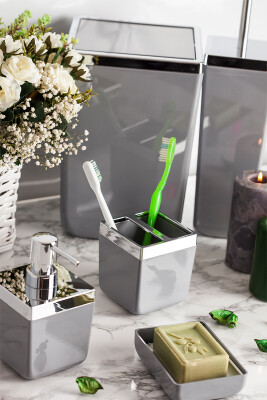 Toskana Banyo Seti - Gri - Primanova (1)