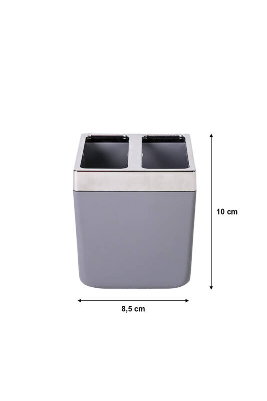 Toskana Diş Fırçalık-Gri - 4