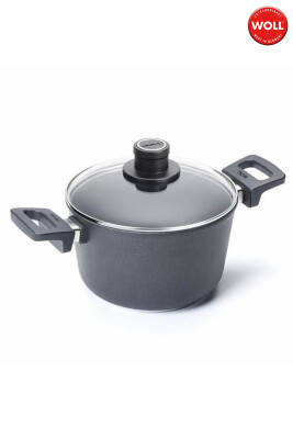 Nowo Titanium Kaplama Derin Tencere 20 CM - Derinlik 12 CM - Woll