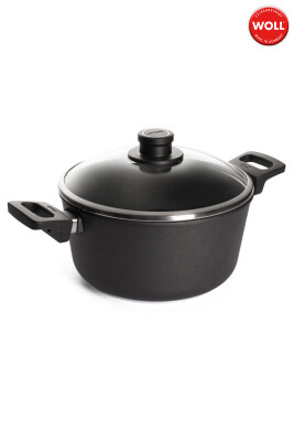 Nowo Titanium Kaplama Derin Tencere 24 CM - Derinlik 12 CM - Woll