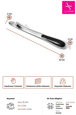 Yatay Şişe Açacağı - Metalik - 3